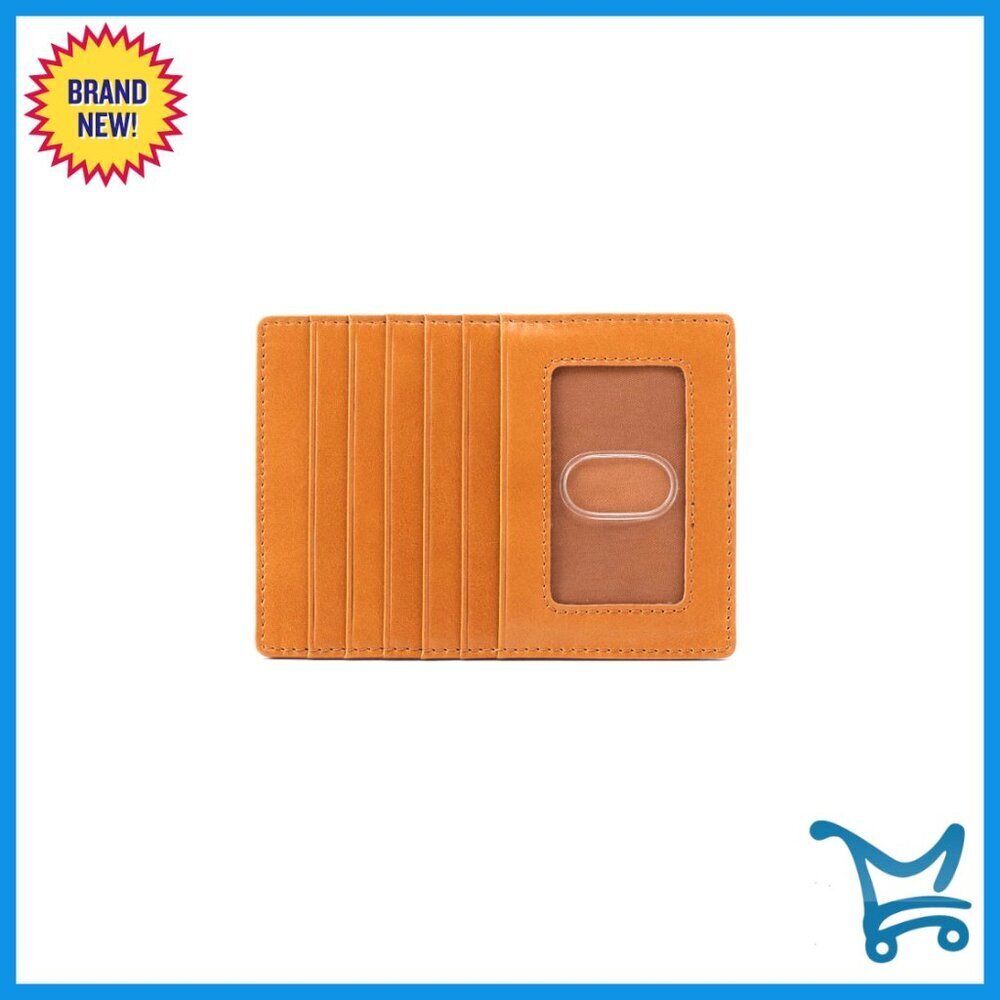 Leather Travel Wallet with Passport Holder, Card Slots, Zipper Pocket
